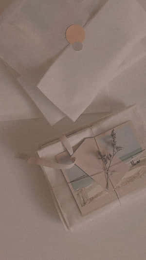 Embracing The Serenity Of Korean Beige Aesthetic Wallpaper