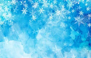 Embracing The Winter Blues Wallpaper