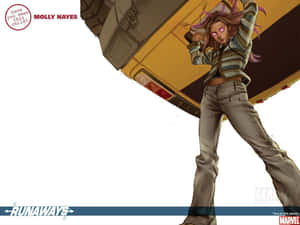 Embracing Their Powers - The Runaways Team Together! Wallpaper