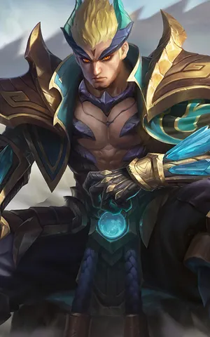 Emerald Dragon Yu Zhong Digital Art Wallpaper