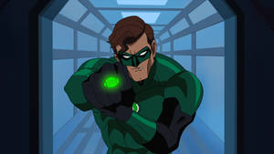 Emerald Green Lantern Ring Wallpaper