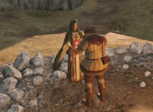 Emerald Herald - The Enigmatic Guide In Dark Souls Wallpaper