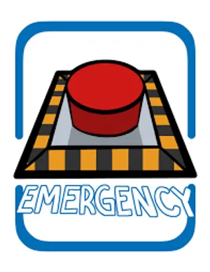 Emergency And Panic Button Wallpaper