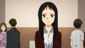 Emi Igawa Anime Character Focused Wallpaper