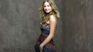 Emily Vancamp Elegant Portrait Wallpaper