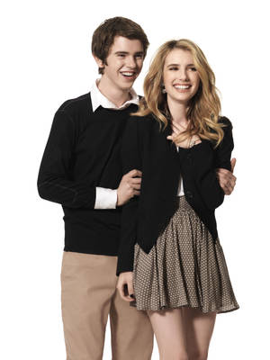 Emma Roberts And Freddie Highmore Wallpaper