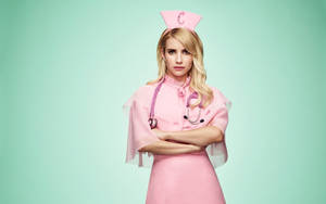 Emma Roberts As Chanel Oberlin Wallpaper