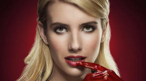 Emma Roberts Scream Queens Banner Wallpaper