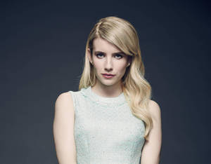 Emma Roberts Scream Queens Photoshoot Wallpaper