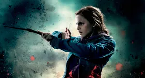 Emma Watson As Hermione Granger In Harry Potter Wallpaper