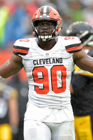 Emmanuel Ogbah Cleveland Browns Football Wallpaper