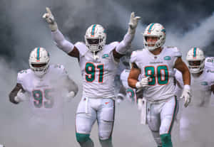 Emmanuel Ogbah Miami Dolphins Team Wallpaper