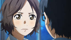 Emotional Anime Scene Tsubaki Sawabe Wallpaper