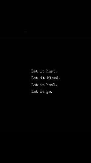 Emotional Healing Process Quote Wallpaper