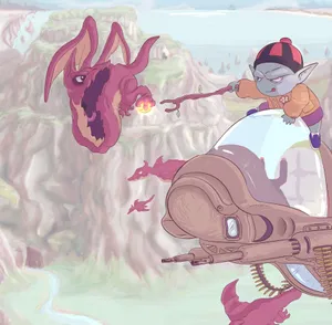 Emperor Pilafand Flying Minions Wallpaper