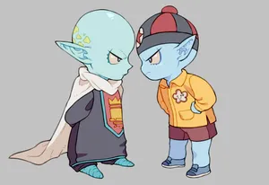 Emperor Pilafand Shu Standoff Wallpaper