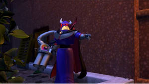 Emperor Zurg In A Plant Wallpaper