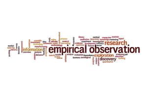 Empirical Observation Associated Words Wallpaper