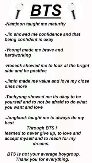 Empower Your Day With The Passion Of Bts Wallpaper