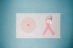 Empowering Blue - Breast Cancer Awareness Wallpaper