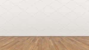 Empty Room With Wooden Floor Wallpaper