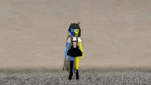 Ena Character Digital Art Wallpaper