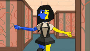 Ena Character In Animated Scene Wallpaper