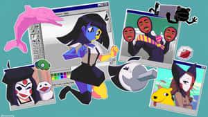 Ena Digital Art Characters Wallpaper