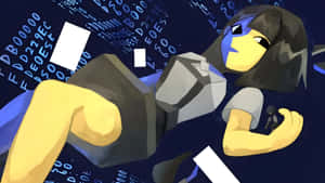 Ena Digital Character Design Wallpaper