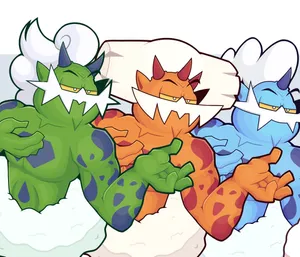 Enamorus And The Forces Of Nature Wallpaper