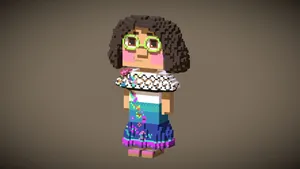 Encanto Mirabel Lego Art Wallpaper