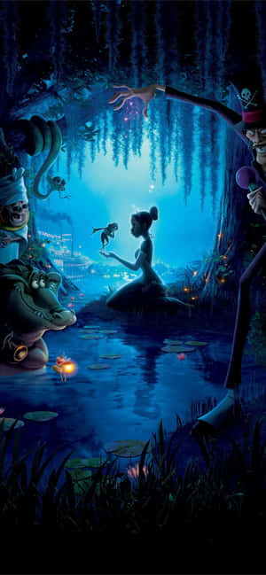 Enchanted_ Bayou_ Princess_and_ Friends Wallpaper