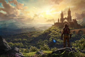 Enchanted_ Castle_ Adventure_ Landscape Wallpaper