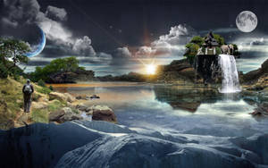 Enchanted Depiction Of Dream World Hd Wallpaper