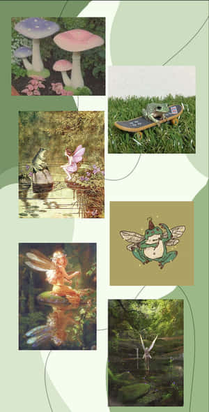 Enchanted_ Forest_ Collage Wallpaper