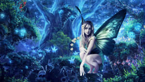 Enchanted_ Forest_ Fairy_ Grunge_ Aesthetic.jpg Wallpaper