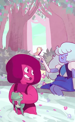 Enchanted_ Forest_ Friends Wallpaper