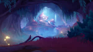 Enchanted Forest Glade Wallpaper