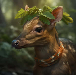 Enchanted Forest Pudu Wallpaper