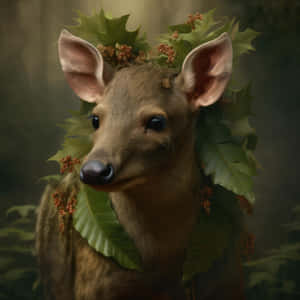 Enchanted Forest Pudu Wallpaper