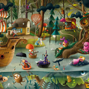 Enchanted Forest Whimsy.jpg Wallpaper