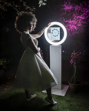 Enchanted Garden Event Portrait Wallpaper