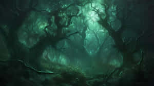 Enchanted_ Goblincore_ Forest_ Scene.jpg Wallpaper