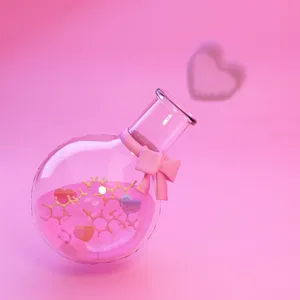 Enchanted Love Potion Bottle Wallpaper