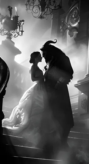 Enchanted Shadows Embrace Wallpaper