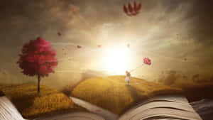 Enchanted_ Storybook_ Landscape Wallpaper