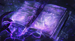 Enchanted_ Tome_of_ Spells Wallpaper