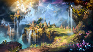 Enchanted_ Valley_ Fantasy_ Landscape.jpg Wallpaper