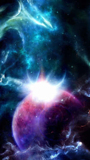 Enchanting Colors In The Infinite Universe Wallpaper