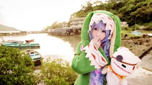 Enchanting Cosplay Anime Kawaii Character Wallpaper